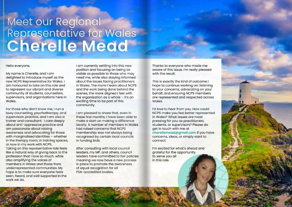 Cherelle Mead NCPS Representative for Wales